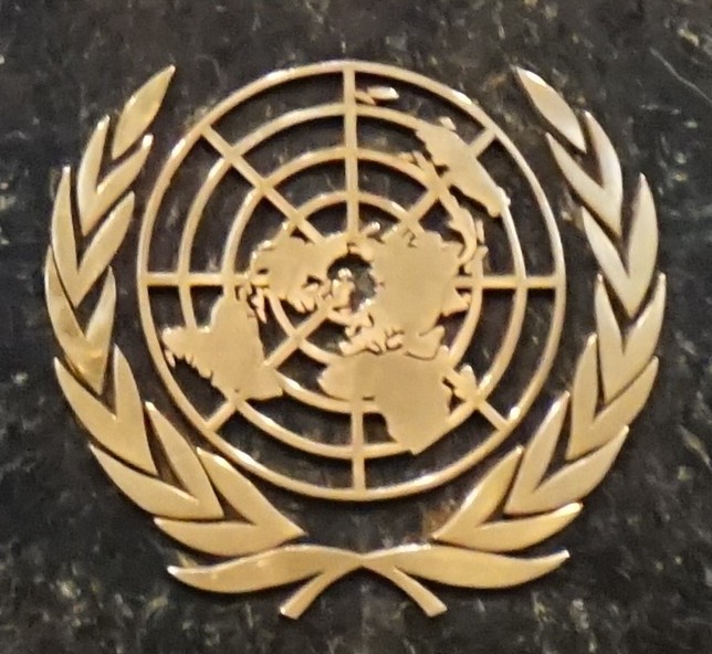 UN-Logo in NY